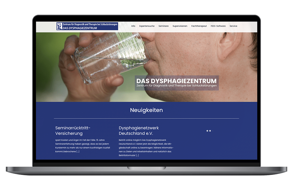 Neue Webseite von das-dysphagiezentrum.de
